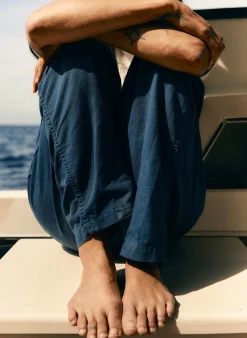 imogene + willie The Ventura Chore Pant In Blue|Women Pants & Shorts|Pants & Shorts