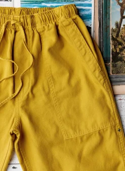 imogene + willie The Ventura Chore Pant In Chartreuse|Women Pants & Shorts|Pants & Shorts