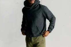 imogene + willie The Wakefield Hoodie In Black| Knits & Sweaters