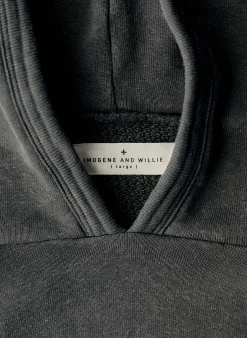 imogene + willie The Wakefield Hoodie In Black| Knits & Sweaters