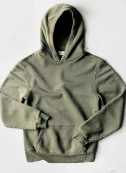 imogene + willie The Wakefield Hoodie In Spruce|Women Knits & Sweaters|Knits & Sweaters
