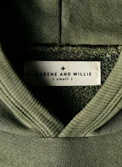 imogene + willie The Wakefield Hoodie In Spruce|Women Knits & Sweaters|Knits & Sweaters
