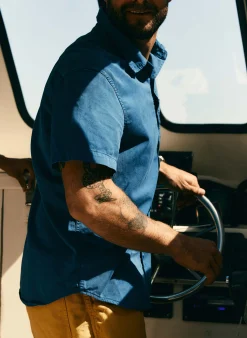 imogene + willie The Whisper Twill Shirt In Blue| Shirts