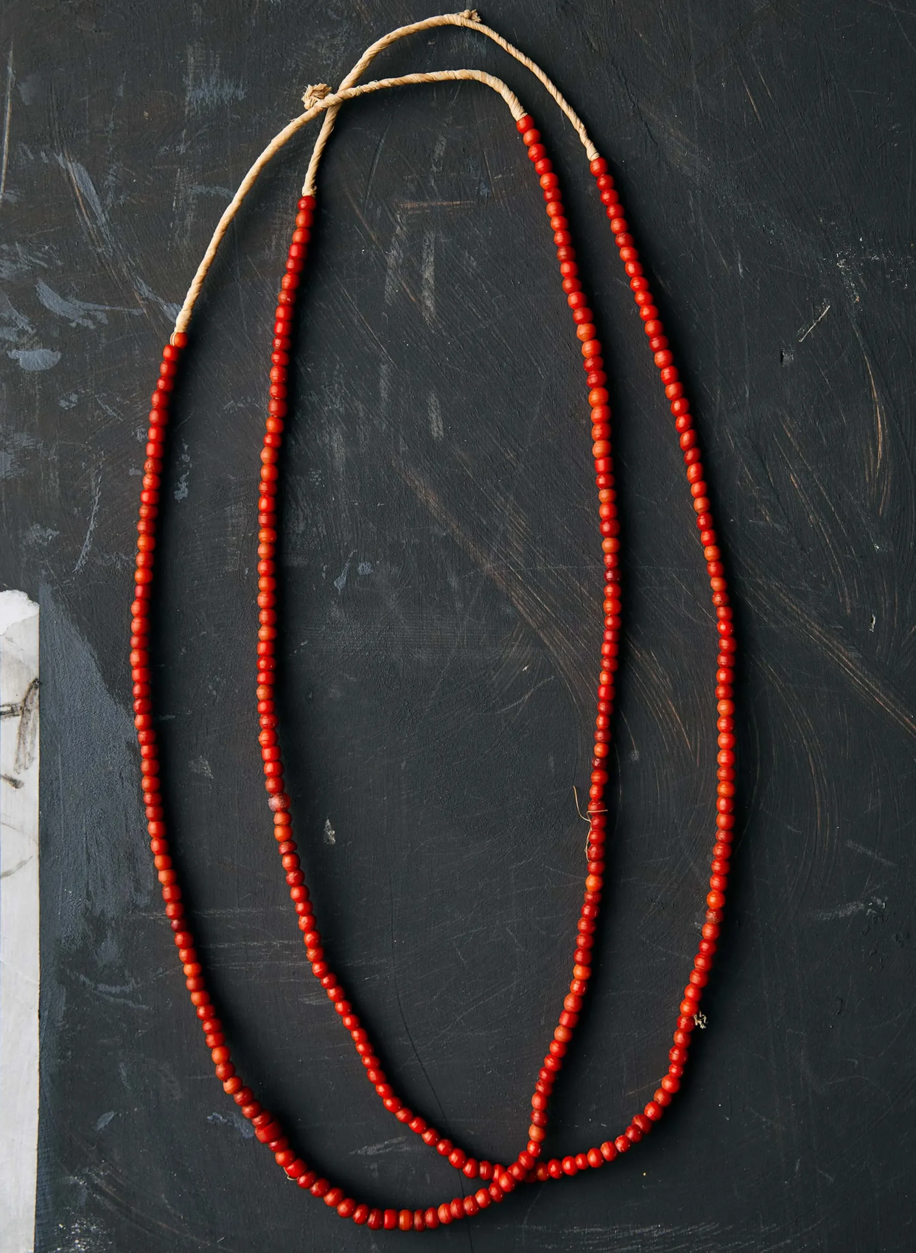imogene + willie Vintage Red Trade Bead Necklace|Women Accessories|Accessories