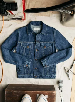 imogene + willie Wilkins Jacket In Washed Indigo| Jackets