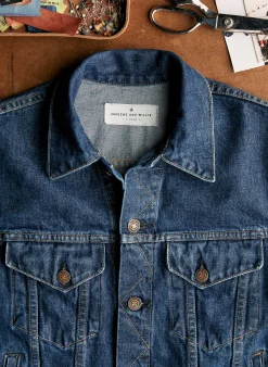 imogene + willie Wilkins Jacket In Washed Indigo| Jackets