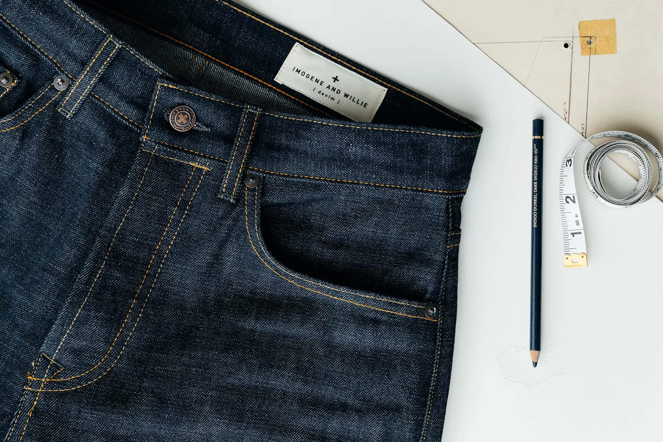 imogene + willie Willie Indigo Rigid Jp| Denim
