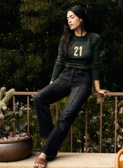 imogene + willie Wyatt Black Stone|Women Denim